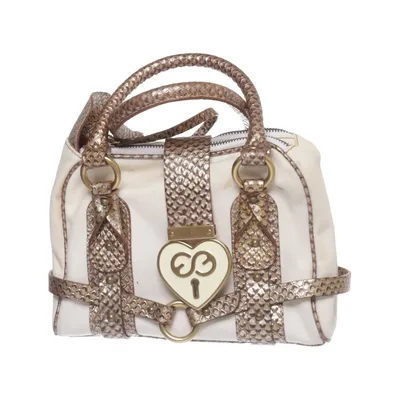 Handtasche (Weiß, Gold) von Escada Sport