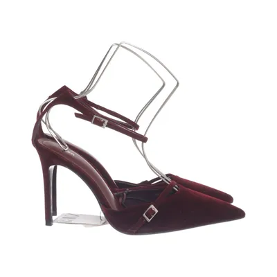High heel sandals (Red) from Zara Polyester, Polyurethane