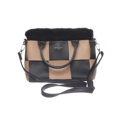 Axelremsväska (Svart, Beige) från David Jones