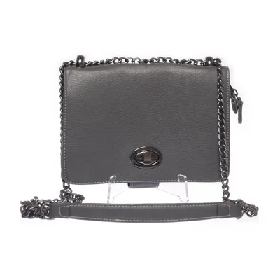 Axelremsväska (Grå) från David Jones Polyuretan