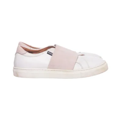 Chaussures d'été en toile (Blanc, Rose) de Atlanta Mocassin