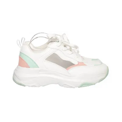 Sneakers (Vit, Rosa, Grön) från New Yorker