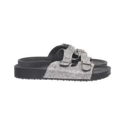 Mules (Noir, Argent) de Bluefin