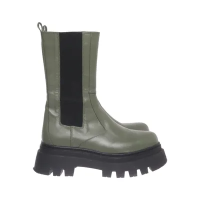 Chelsea boots (Groen, Zwart) van Alohas Leer