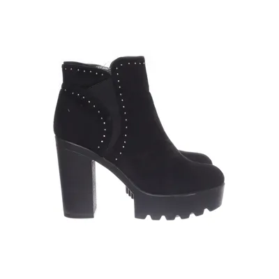 Heeled boots (Black) from Forever Folie
