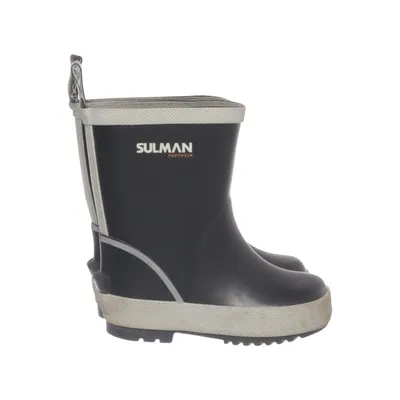 Lage regenlaarzen (Zwart, Grijs) van Sulman
