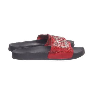 Mules (Noir, Rouge) de Lucky