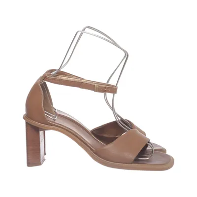 High heel sandals (Brown) from Roberto Vianni Leather