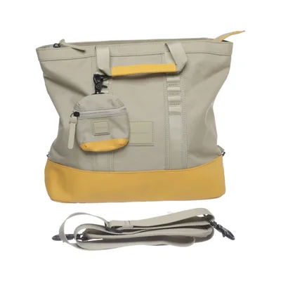 Sac à dos (Beige, Jaune) de Gaston Luga Polyuréthane, Polyester recyclé