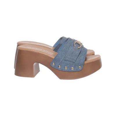 Klompen (Blauw, Bruin) van Claudia Ghizzani
