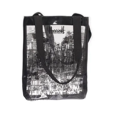 Handbag (Black, Transparent) from Harrods