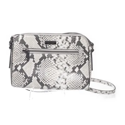 Axelremsväska (Vit, Svart) från Don Donna