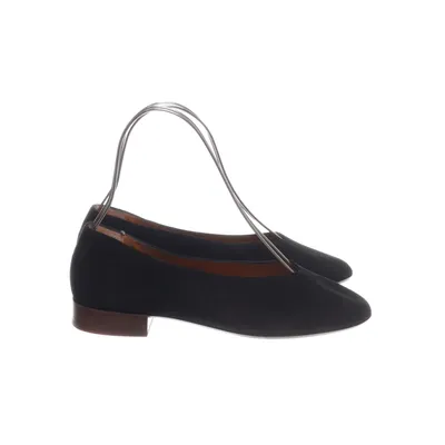 Ballet flats (Black) from Les Souliers Sézane Suede
