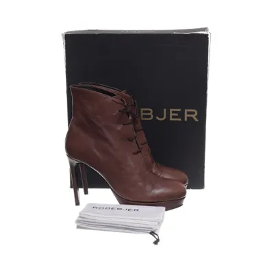 Heeled boots (Brown) from Rodebjer Leather