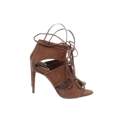 Højhælede sandaler (Brun) fra Zara Basic Collection
