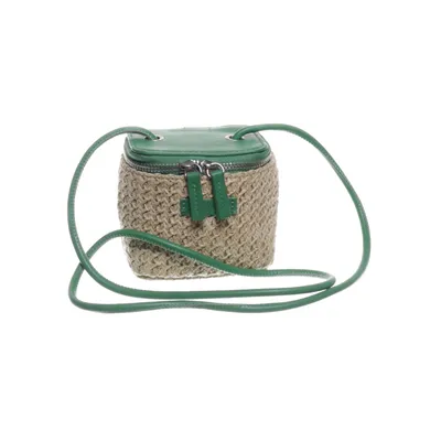 Shoulder-bag (Beige, Green) from Carin Wester Polyurethane
