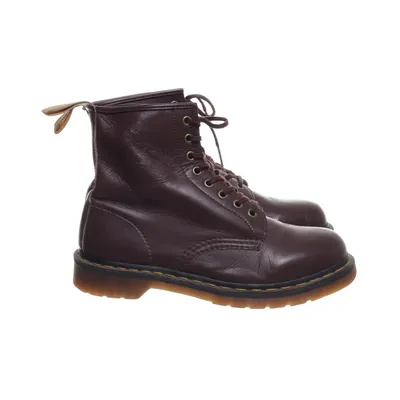 Laced boots (Red) from Dr. Martens Leather