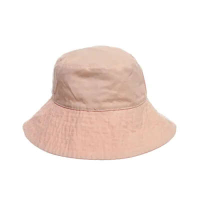 Bucket hat (Oranje) van Gina Tricot Katoen