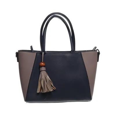 Handbag (Black, Beige) from Eternel