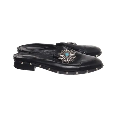 Mules (Noir) de The Kooples Cuir