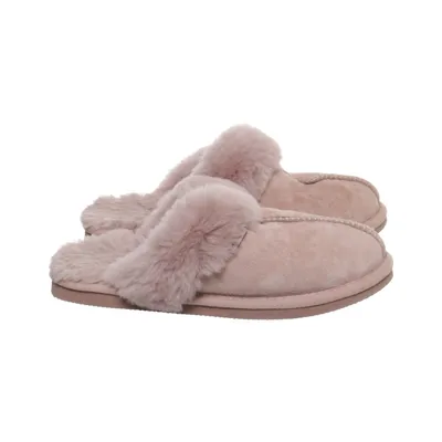 Chaussons (Rose) de Rest Cuir