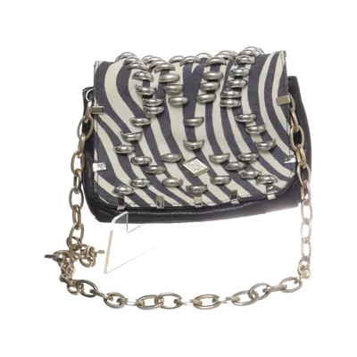 Shoulder-bag (Black, Beige) from Jimmy Choo for H&M Cotton, Suede