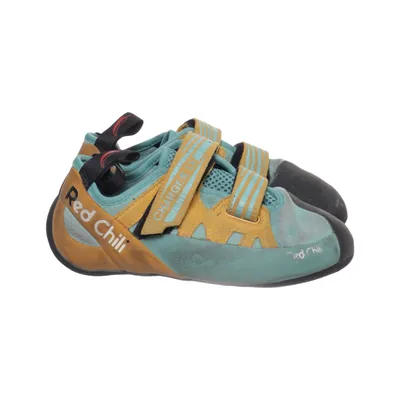Climbing shoes (Blue, Yellow, Black) from Red Chili Leather