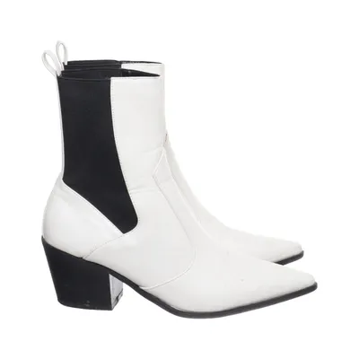 Chelsea boots (White, Black) from Bebo