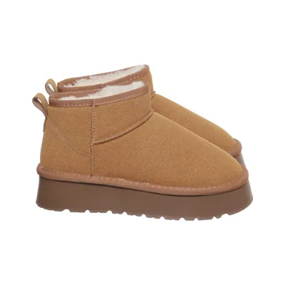 Ankle boots (Brown) from Warrior