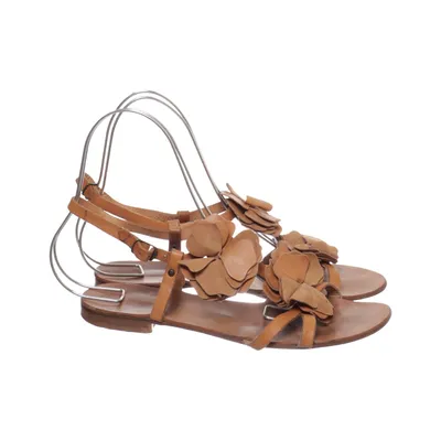 Sandals (Brown) from A Pair Leather