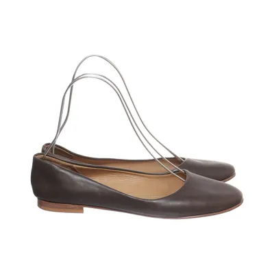 Ballet flats (Brown) from Bisgaard Leather