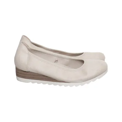 Wedges (Beige) from Graceland Leather