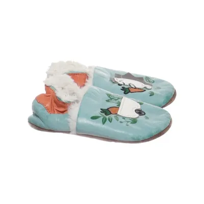 Baby slofjes (Blauw, Meerkleurig) van Impidimpi Leer, Wol