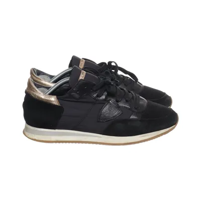 Baskets (Noir, Or) de Philippe Model