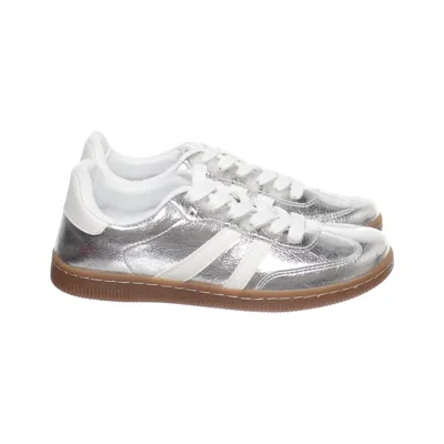 Sneakers (Zilver, Wit) van Graceland Imitatieleer