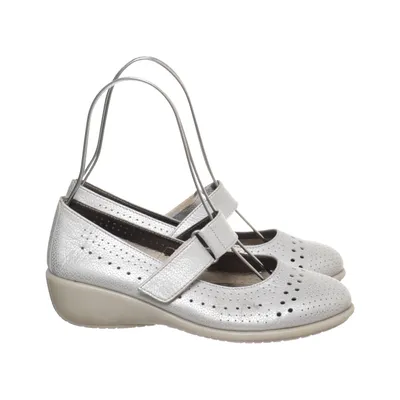 Walking shoes (Silver) from Hush Puppies Leather
