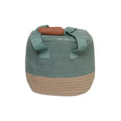 Kylväska (Grön, Beige) från Clas Ohlson Bomull, Polyester