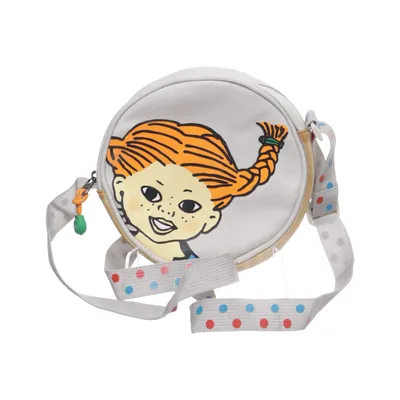 Axelremsväska (Vit, Flerfärgad) från Pippi Långstrump