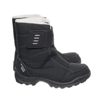 Hiking boots (Black) from Quechua Polyester, Polyurethane