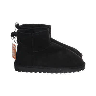 Ankle boots (Black) from Leaf Leather