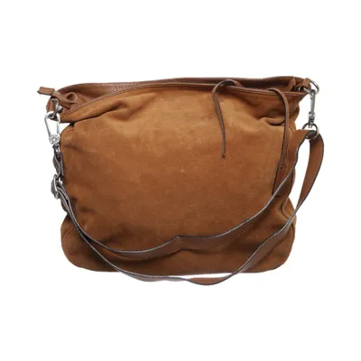 Shoulder-bag (Boho, bohemian, suede, 70s style trend, leather ) from Abro Leather