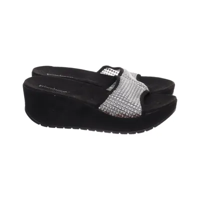 Wedges (Black, Silver) from Primadonna Collection
