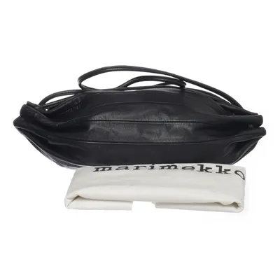 Handbag (Black) from Marimekko Leather, Polyester