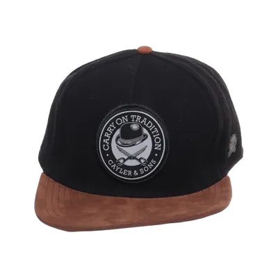 Baseball cap (Black, Brown) from Cayler & Sons Polyester, Wool