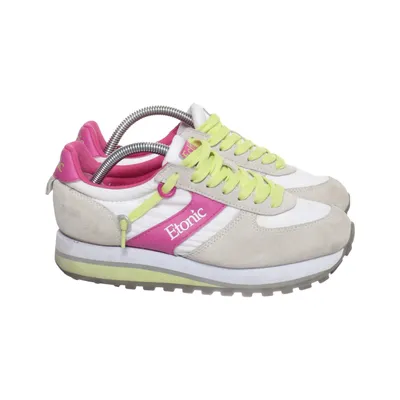 Träningsskor (Vit, Rosa, Gul) från Etonic Skinn