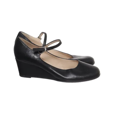 Keilschuhe (Schwarz) von CC Shoes Leder