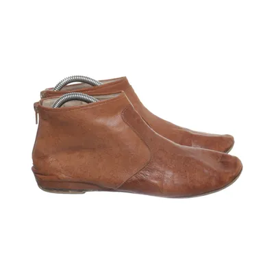 Ankle boots (Brown) from Santi Leather