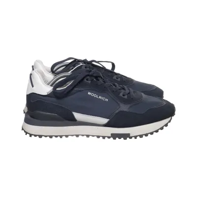 Baskets (Bleu, Blanc) de Woolrich Cuir