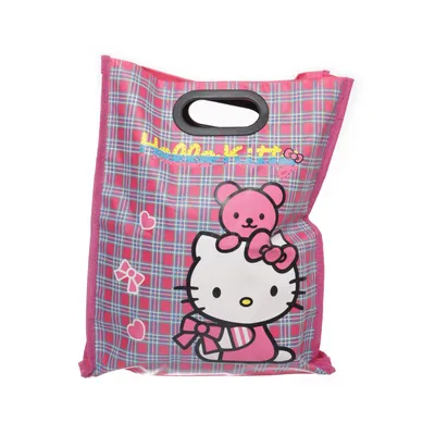 Canvas tas (Rood, Meerkleurig) van Hello Kitty