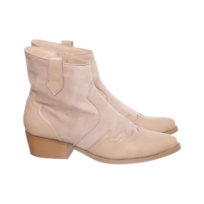 Boots (Beige) från Lucky Shoes Skinn